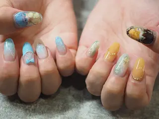 ネイル glaNje 福光のネイルデザイン