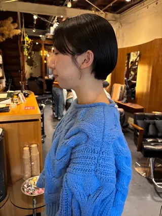 ショート カラー Chiho / 梅田 / ボブ/ パーマのヘアスタイル