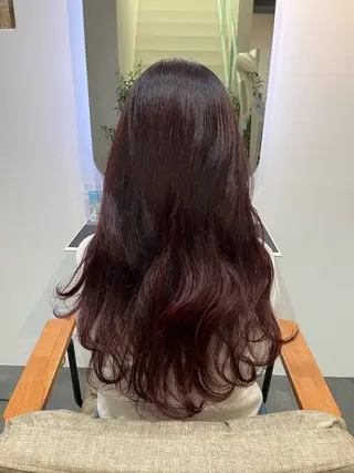 セミロング 藤田 詩織のヘアスタイル