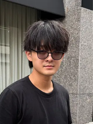 ショート パーマ メンズ 👑マッシュの王👑 メンズカット/ゆうきのヘアスタイル