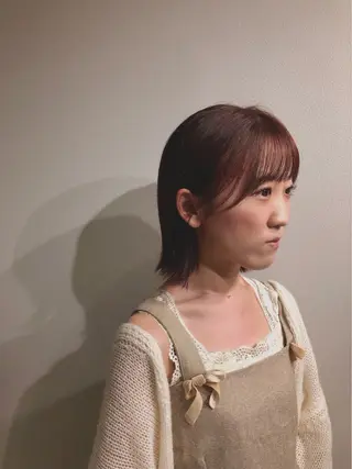 ミディアム 竜太/髪質改善カラ ー/似合わせカットのヘアスタイル