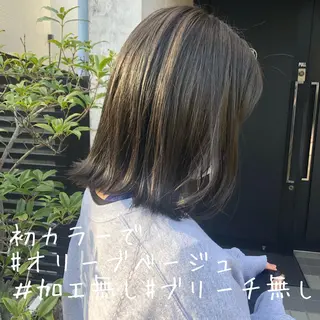 ショート カラー ミヤギ リュウキのヘアスタイル