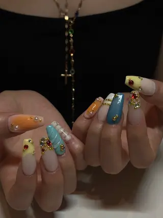 ネイル tiyu salon所属・個性派NANA ネイルのネイルデザイン