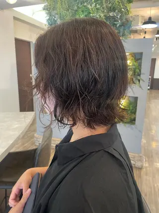 ショート パーマ ブリーチ／ヘアセット 🪞🌙minamiのヘアスタイル