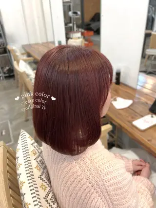ショート カラー ヘアアレンジ hazuki🐈‍⬛ 透明感カラーのヘアスタイル