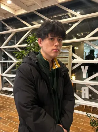 パーマ メンズ 西 優衣奈のヘアスタイル