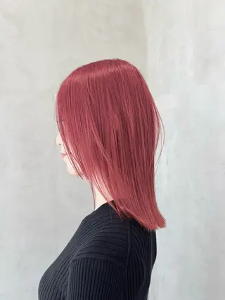 ミディアム カラー 小顔ショート🌿 Say.石川葵のヘアスタイル