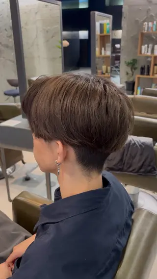 カラー メンズ KIMIYA/メンズ パーマ/似合せカラーのヘアスタイル