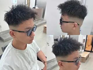 パーマ メンズ 土岐 仁/メンズ専門 パーマ特化美容師🔥のヘアスタイル