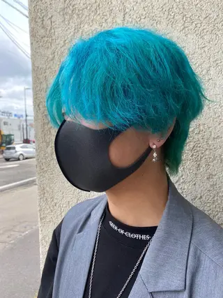 カラー メンズ 極ダブルカラー😎 透明感😇/ハルキのヘアスタイル