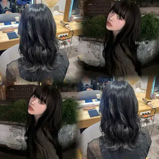 カラー 𝐇𝐚𝐧𝐚 🥀のヘアスタイル