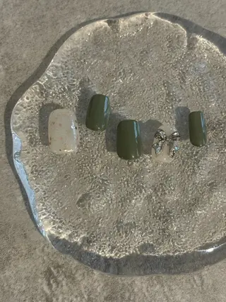 ネイル to:que(トーク)所属・本町🤍パラジェル 自爪育成✨🤍のネイルデザイン