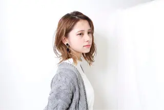 ヘアアレンジ サロンド・かわの所属・岡野 咲絢【さあや】のヘアスタイル