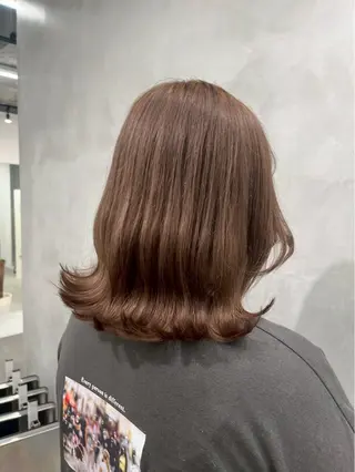 ロング カラー 🫧ワンカラー🫧 えりかのヘアスタイル