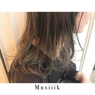 セミロング カラー Musiiik hairのヘアスタイル