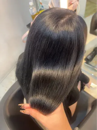 カラー miyu/ボブ/ 透明感カラー/栄のヘアスタイル