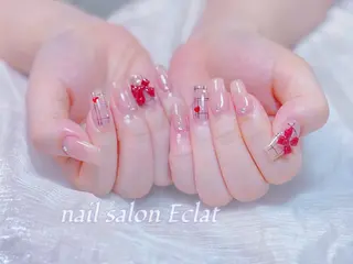 ネイル ネイルサロンエクラ 🫧Shizukaのネイルデザイン