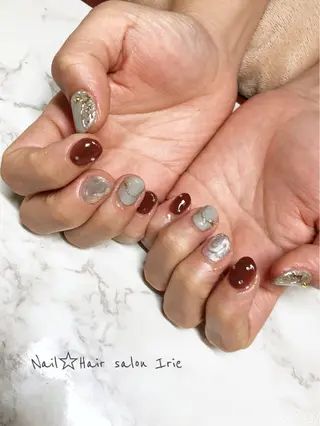 ネイル Hair salon Irie所属・與儀 知佳のネイルデザイン