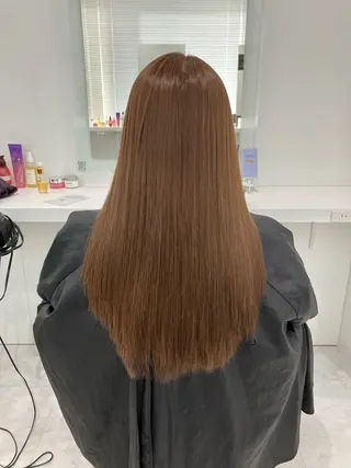 ロング カラー ヘアアレンジ 🫧透明感ラベンダー 似合わせ🫧あい🫧のヘアスタイル