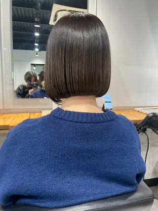 ショート 🦋ハイトーンボブ ショート🦋トシキのヘアスタイル