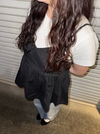 ロング パーマ Dipe所属・平松 和泉のヘアスタイル