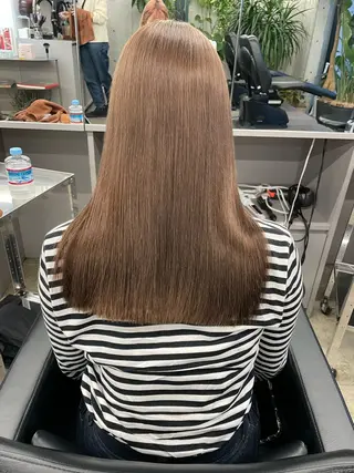 ロング カラー 誰よりも丁寧なカット 🍀小林輝のヘアスタイル