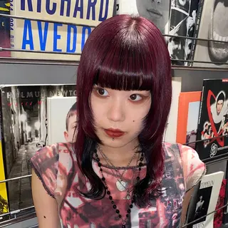 ミディアム カラー デザイン/アレンジ ❤︎イシイレイのヘアスタイル