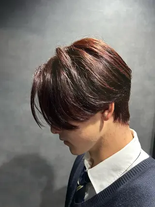 ミディアム メンズ 🐺森 雄飛/メンズ 韓国ヘアのヘアスタイル