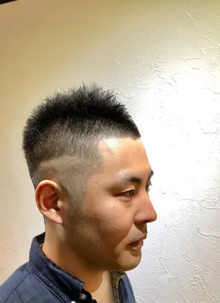 ショート メンズ 渡邊 暁史のヘアスタイル