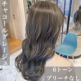 セミロング カラー 🇰🇷韓国レイヤー 錦糸町【北山謙三】のヘアスタイル