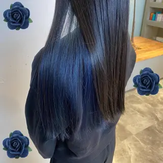 ロング カラー 韓国ヘア特化 💟 ララア 💟のヘアスタイル