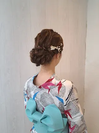 ヘアアレンジ GLOSS❤︎ 中西春菜のヘアスタイル