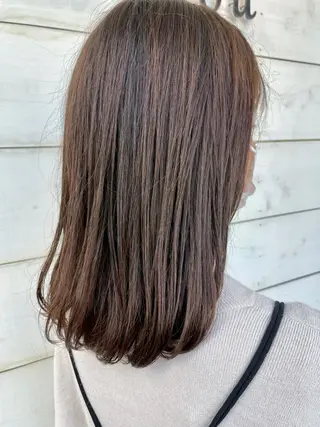セミロング Gain KAKKY 千種/池下駅3分のヘアスタイル