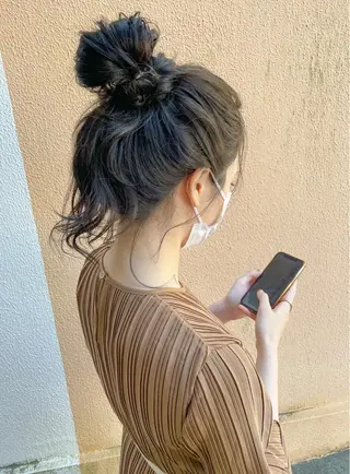 ロング COMILE 🌼 SUZUKAのヘアスタイル