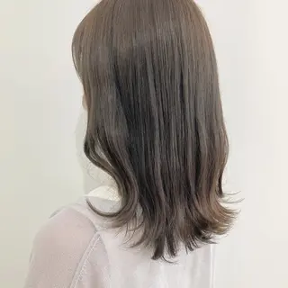 ミディアム カラー お洒落パーマ/ 艶カラー/michiのヘアスタイル