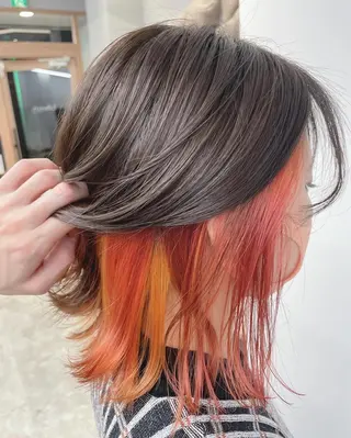 ショート SAEKI【ior 】北千住店ブリーチのヘアスタイル