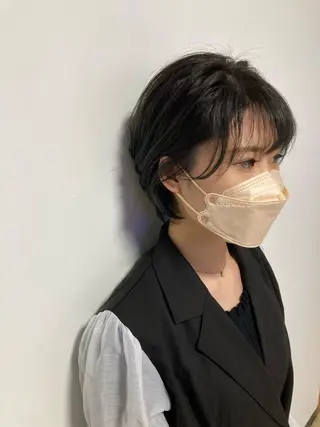 ショート カラー メンズヘア/透明感 カラー/ayatoのヘアスタイル