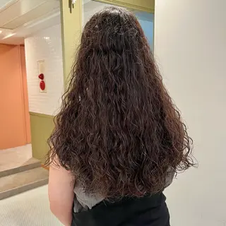 ロング パーマ メンズカット /パーマ🍀田畑玖音のヘアスタイル