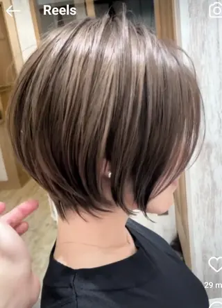 ショート 🎀🫧鈴木 華奈🫧🎀のヘアスタイル