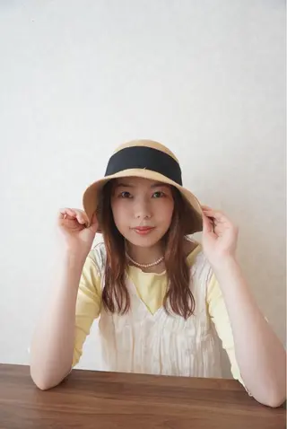 セミロング 🫧オリーブカラー/ 酸性縮毛矯正銀座🫧のヘアスタイル