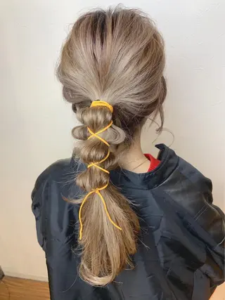 ロング ambleluxe 🌈透明感カラー中野のヘアスタイル