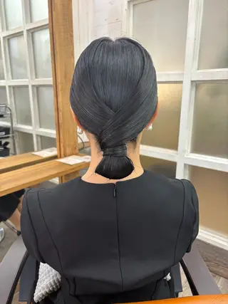 ヘアアレンジ 広島/わかな/ヘア セット/オリーブのヘアスタイル