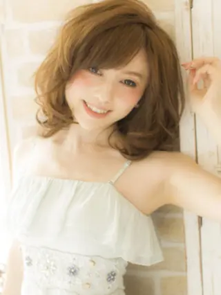 ミディアム 美髪・髪質改善🌟 山口博史のヘアスタイル