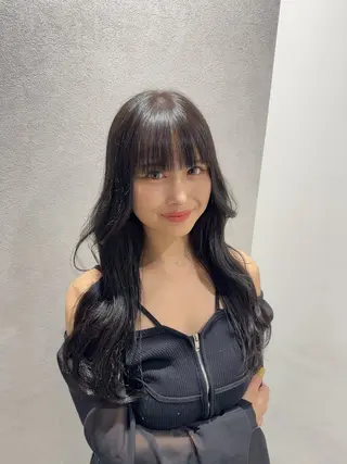 ロング 河野 蓮のヘアスタイル