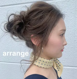 ロング ヘアアレンジ kitagawa mayuのヘアスタイル