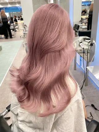 ロング カラー 酒井 竜也のヘアスタイル