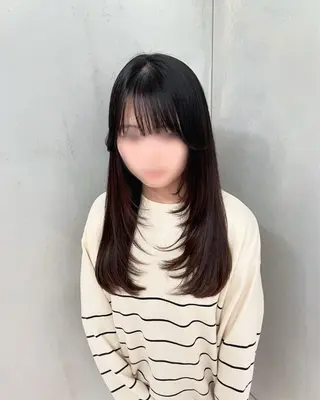 ロング カラー 🤍haruna 🤍SUIのヘアスタイル
