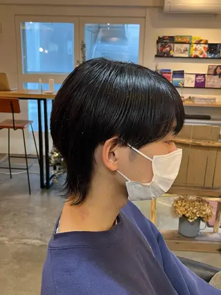 カラー メンズ 三品 早妃のヘアスタイル