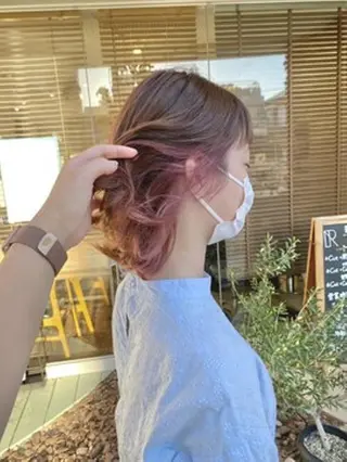 ミディアム 石井綾華🩰10月 カットモデル無料のヘアスタイル