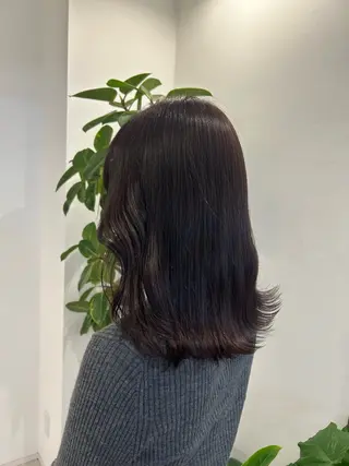 セミロング FILMS haru 暖色カラーのヘアスタイル